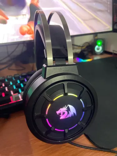 headset + microfone de mesa
