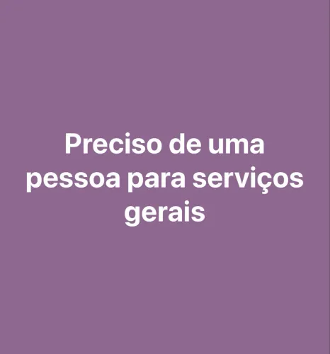 Serviços Gerais 