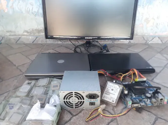 V.E.N.D.O LOTE DE INFORMATICA OU T.R.O.C.O
