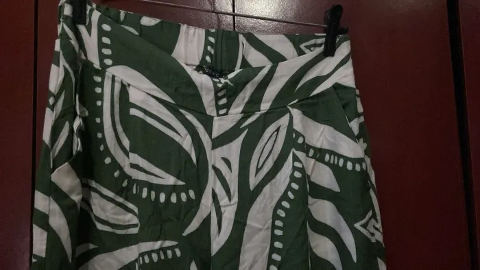 Calça estampada -loja l? chic