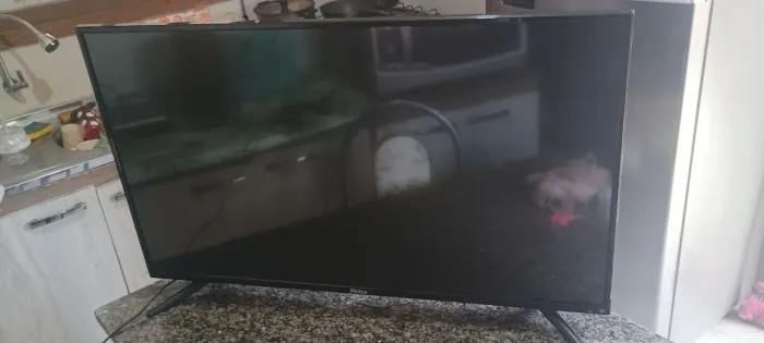 Smart TV Philco 43 polegadas display queimado