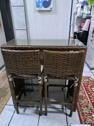 Mesa 2 lugares alta