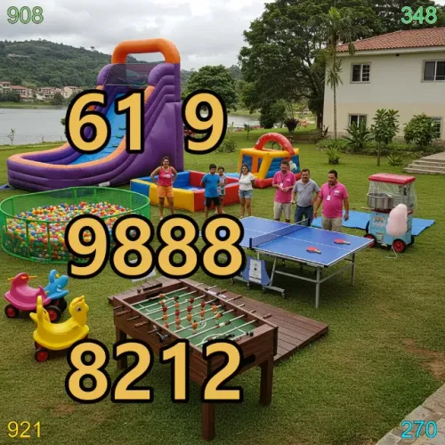 Locação de Brinquedos com agilidade e qualidade, atendimento na Lago Norte!