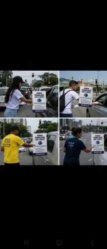 VAGA PARA PANFLETAGEM
