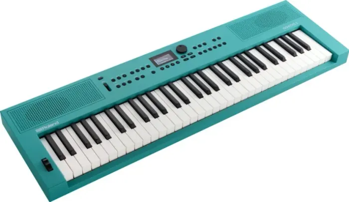 Teclado Roland GO Keys 3 Turquesa com 61 Teclas