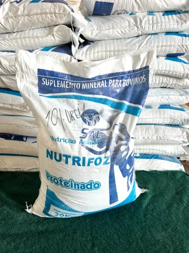 Sal Proteinado com 10% de ureia - NutriFoz 