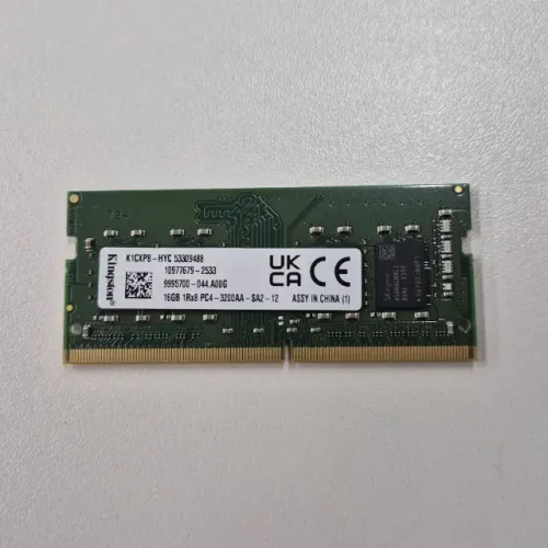 Memória Kingston 16GB DDR4 3200MHz Notebook Original Dell