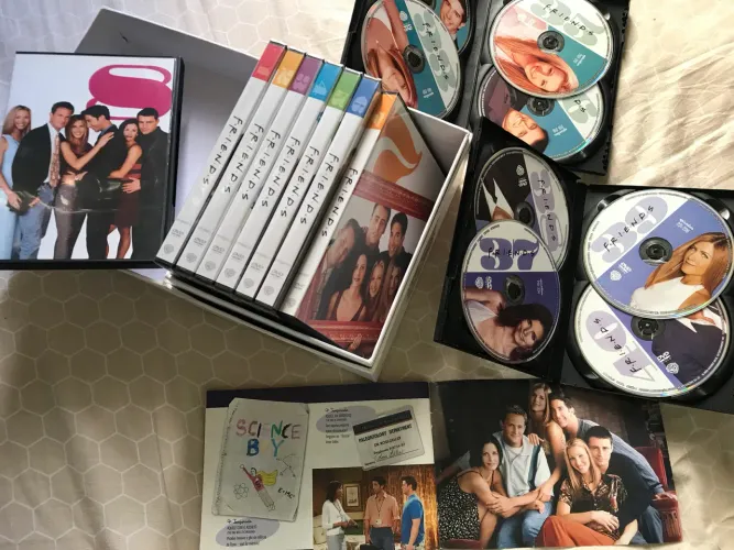 friends coleção completa box comemorativo DVD 10 anos