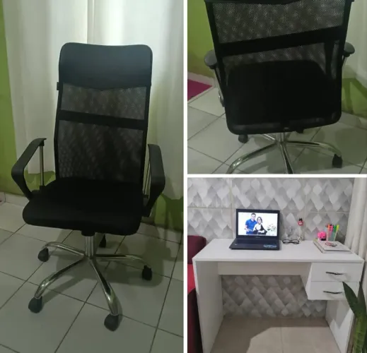 Cadeira para escritório e Escrivaninha