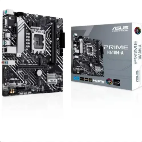 PLACA MÃE INTEL H610M-A DDR5 ASUS PRIME