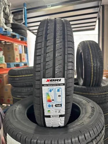 Promoção pneu carga Xbri 205/75r16 van
