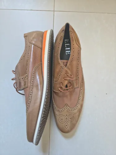 Sapato Social Élie Brogue Couro Legítimo | Nunca Usado | Tam. 44