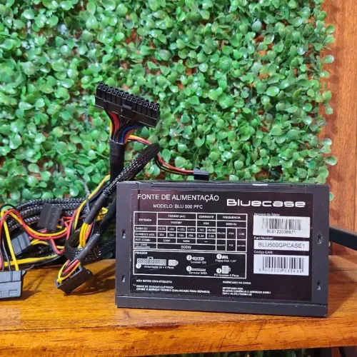 FONTE BLUECASE 500W ( perfeita )