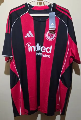 camisa eintracht frankfurt adidas original home 2025/2026