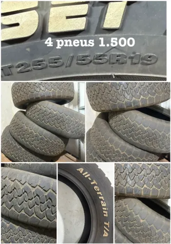 4 pneus LT255/55 R19