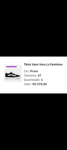 Tenis VANS feminino