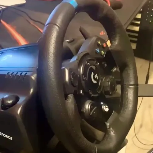 Volante Logitec G923 Xbox PC com Câmbio