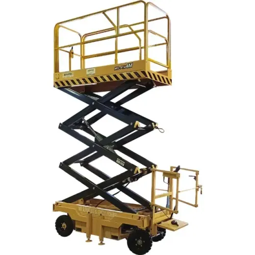 Plataforma Elevatória Tipo Tesoura a Bateria MEGA KingLift 4 Metros - Ano 2024