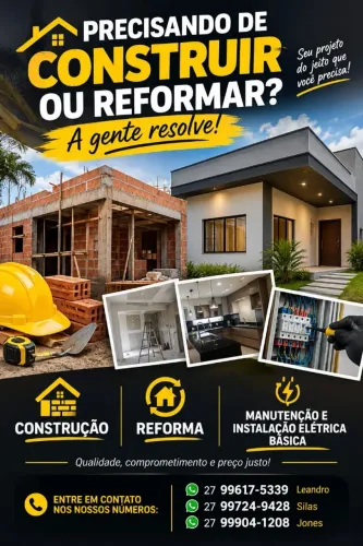 Construir ou reformar