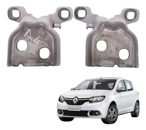 Dobradiça Porta Dianteira Esquerda Renault Sandero 2010 2013