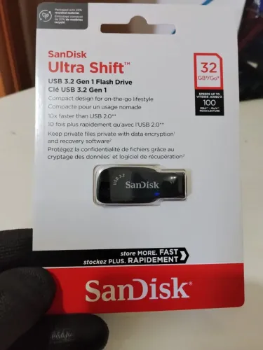Pendrive sandisk ultra shift 32GB Z410 usb 3.0 100MB/s