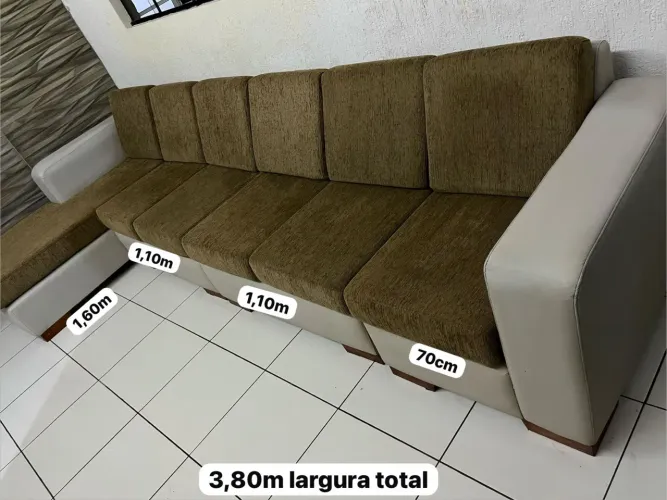Sofá modular para sala 