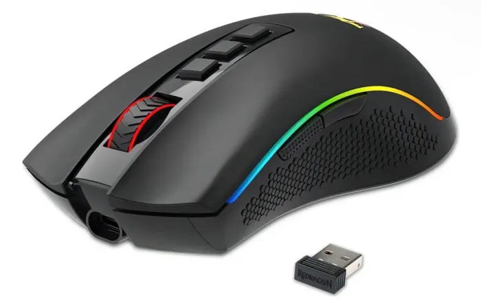 Mouse Gamer Redragon Cobra Pro Usb+2.4g Preto