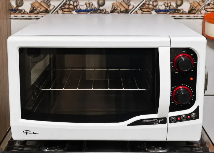 FForno Elétrico Fisch Gourmet Grill, Autolimpante, 44 Litros, Branco
