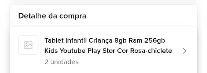 Tablete infantil