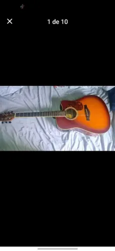 Violão folk elétrico Giannini 