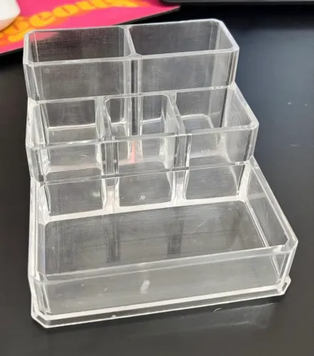 Organizador de mesa de acrílico