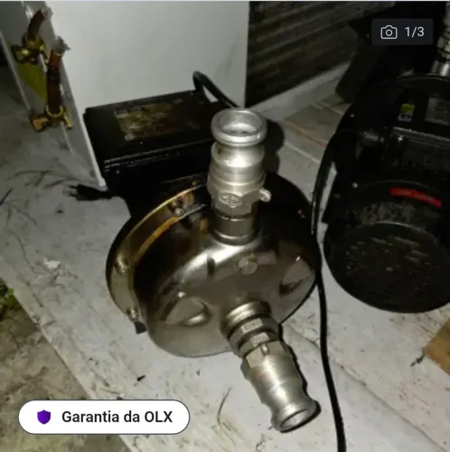 Duas bombas TBHCI 1cv 220V