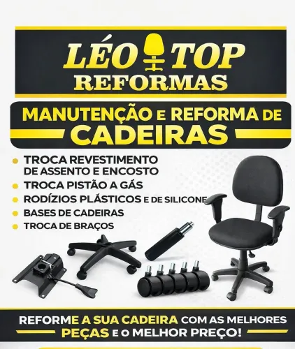 Cadeira escritório e reformas