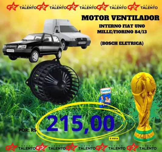 MOTOR VENTILADOR UNO MILLE