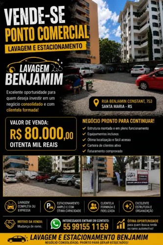 Estacionamento e Lavagem