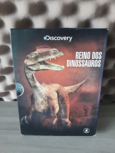 Box dvd Discovery Reino dos dinossauros