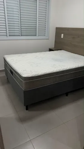 Colchão e box casal