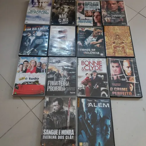 DVD 12 Filmes