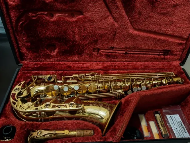 Sax PROFISSIONAL Yamaha YAS-62 Purple (anos 80)