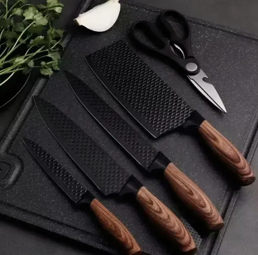 KIT DE FACAS HEESEM - ELEGÂNCIA E PRATICIDADE PARA SUA COZINHA!
