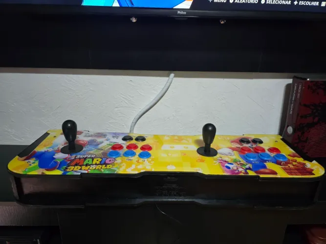 Fliperama Portátil com 8000 Jogos!