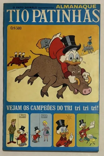 Almanaque Tio Patinhas 11 - Abril (1966) - Disney - Raro