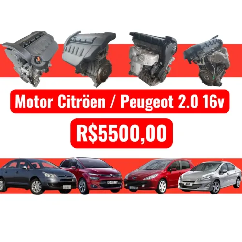 ? MOTOR 2.0 16V GASOLINA - POTÊNCIA E CONFIANÇA! ?