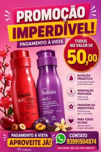 Produtos cosméticos