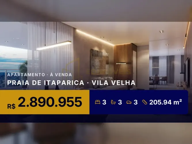 Descubra sua nova cobertura em Praia de Itaparica: espaço e elegância em Vila Velha!
