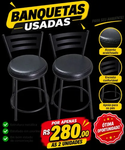 Banquetas para copa