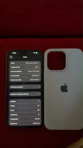 iPhone 15 pró max 256gb