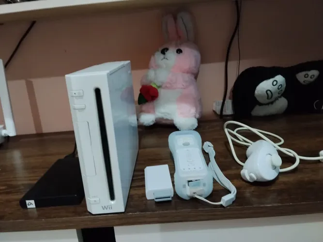 Nintendo Wii com HD cheio de jogos destravado