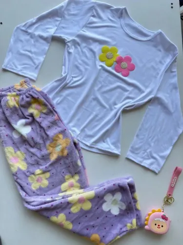 Pijama em fleece