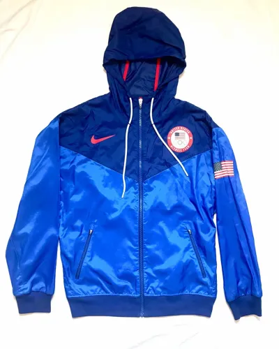 Jaqueta Nike, EUA, azul, p